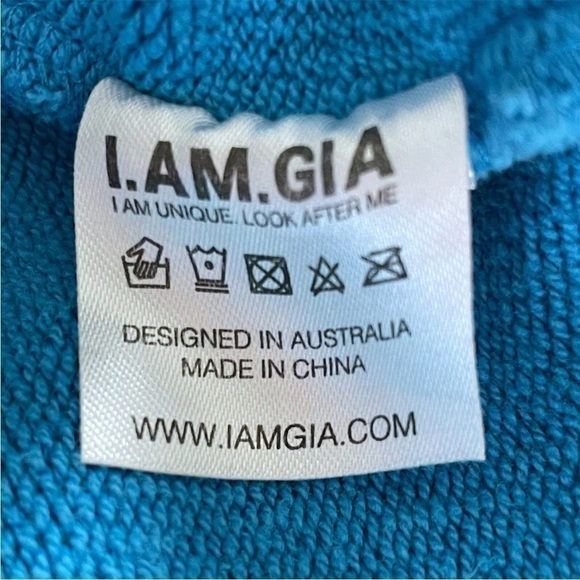 I AM GIA Taja Sweat Pants in Blue Women's Sz Small SOLD OUT ON REVOLVE - Picture 5 of 10